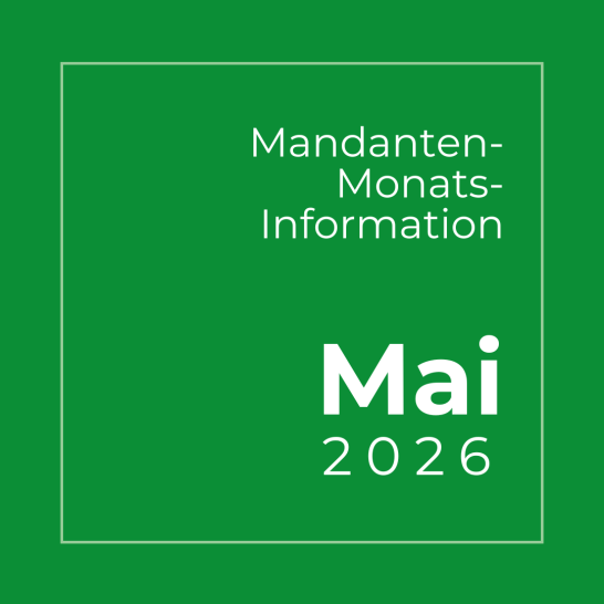 MMI – Mai 2026 Vorschaubild der Mandanten-Monatisinformation für den Monat Mai 2026